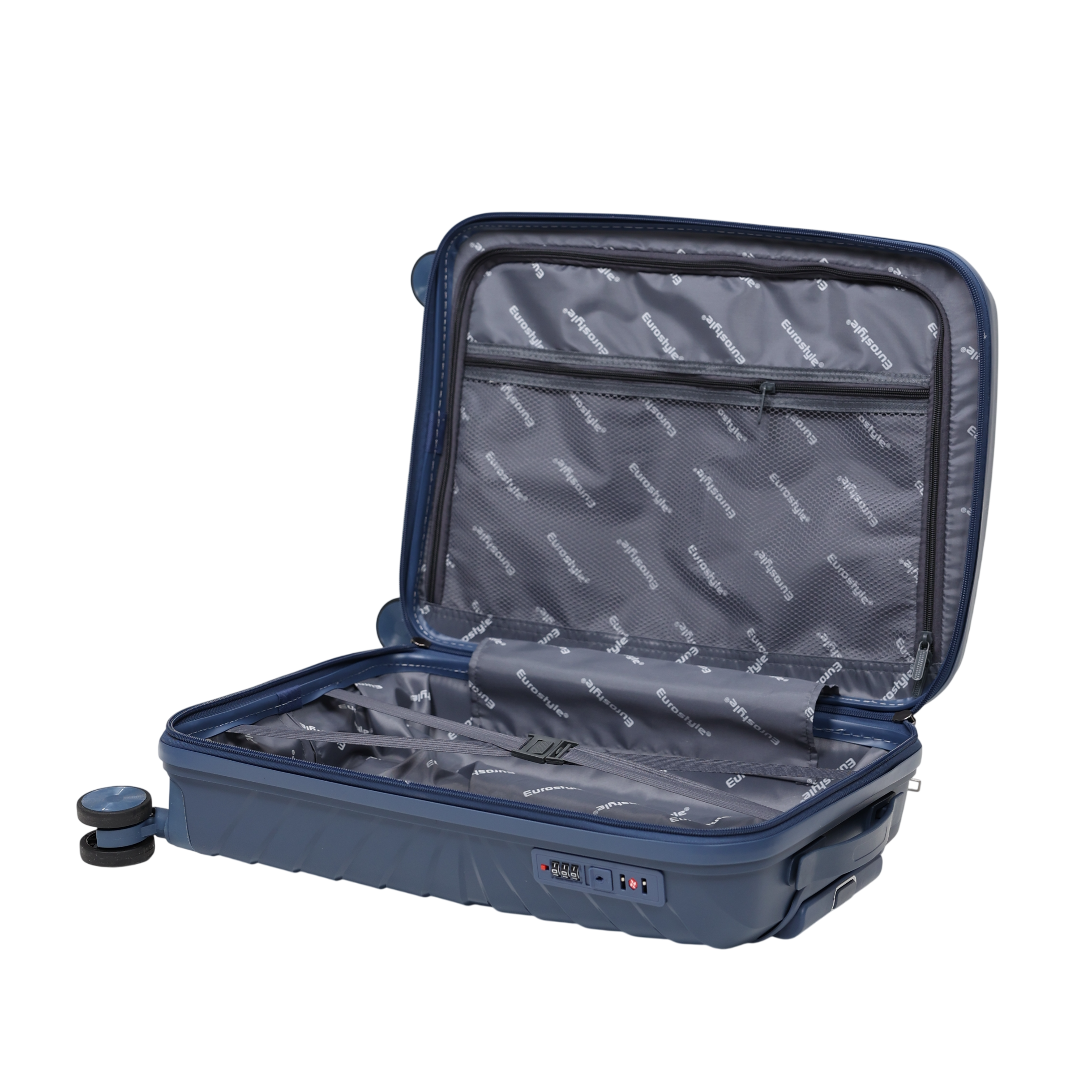 Eurostyle  Linear - MG7175 - Navy Blue - 20 Inch Trolly Bag