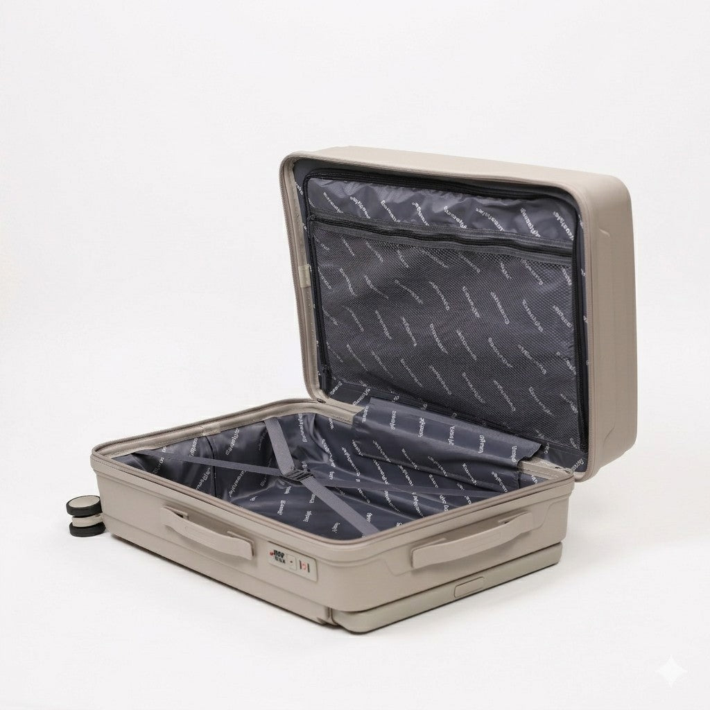 Eurostyle Orbit-Wide - MG78050 - Beige -  24 inch Trolley Bag