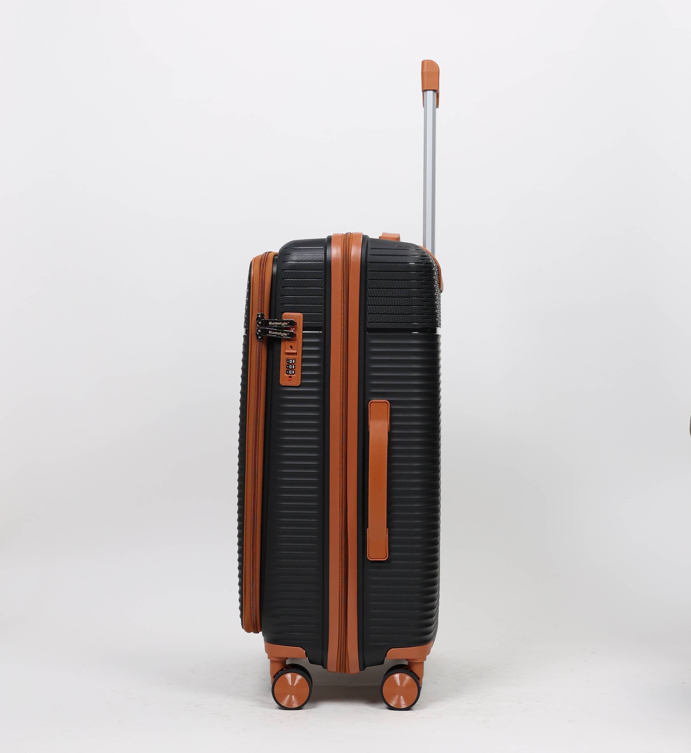 Eurostyle Trunk - MG7012 - Black - 24 inch Trolley Bag