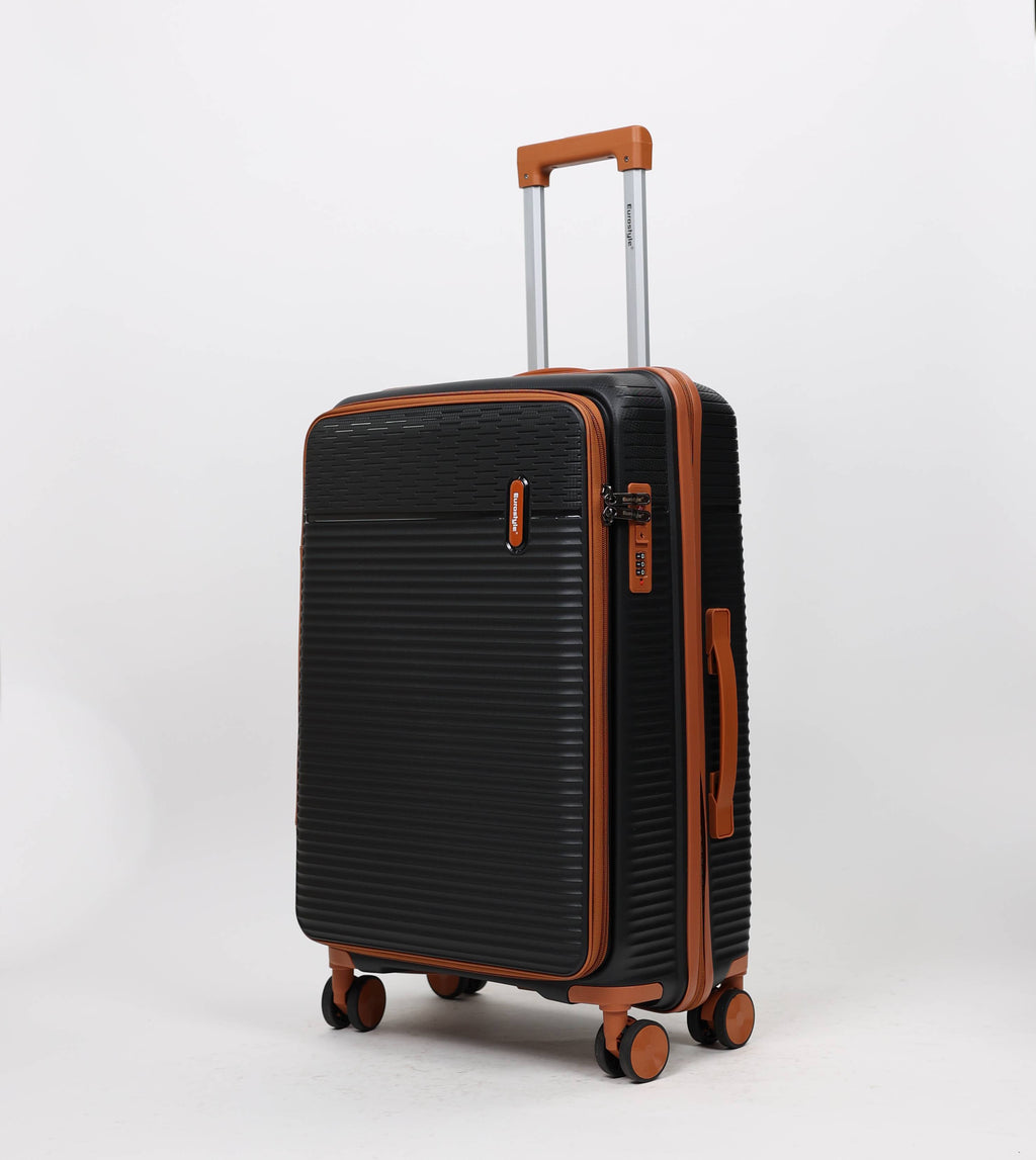 Eurostyle Trunk - MG7012 - Black - 24 inch Trolley Bag