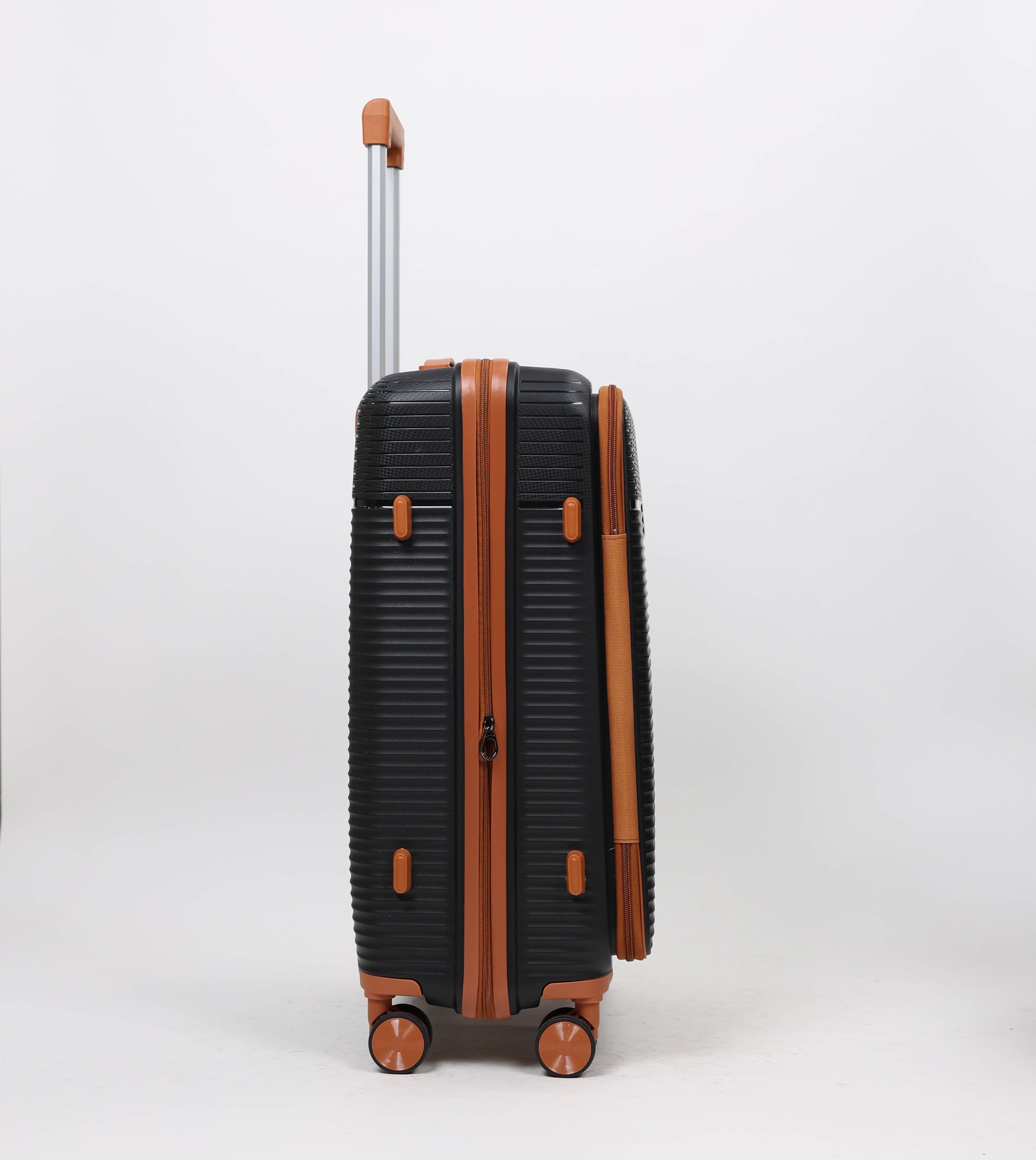 Eurostyle Trunk - MG7012 - Black - 24 inch Trolley Bag