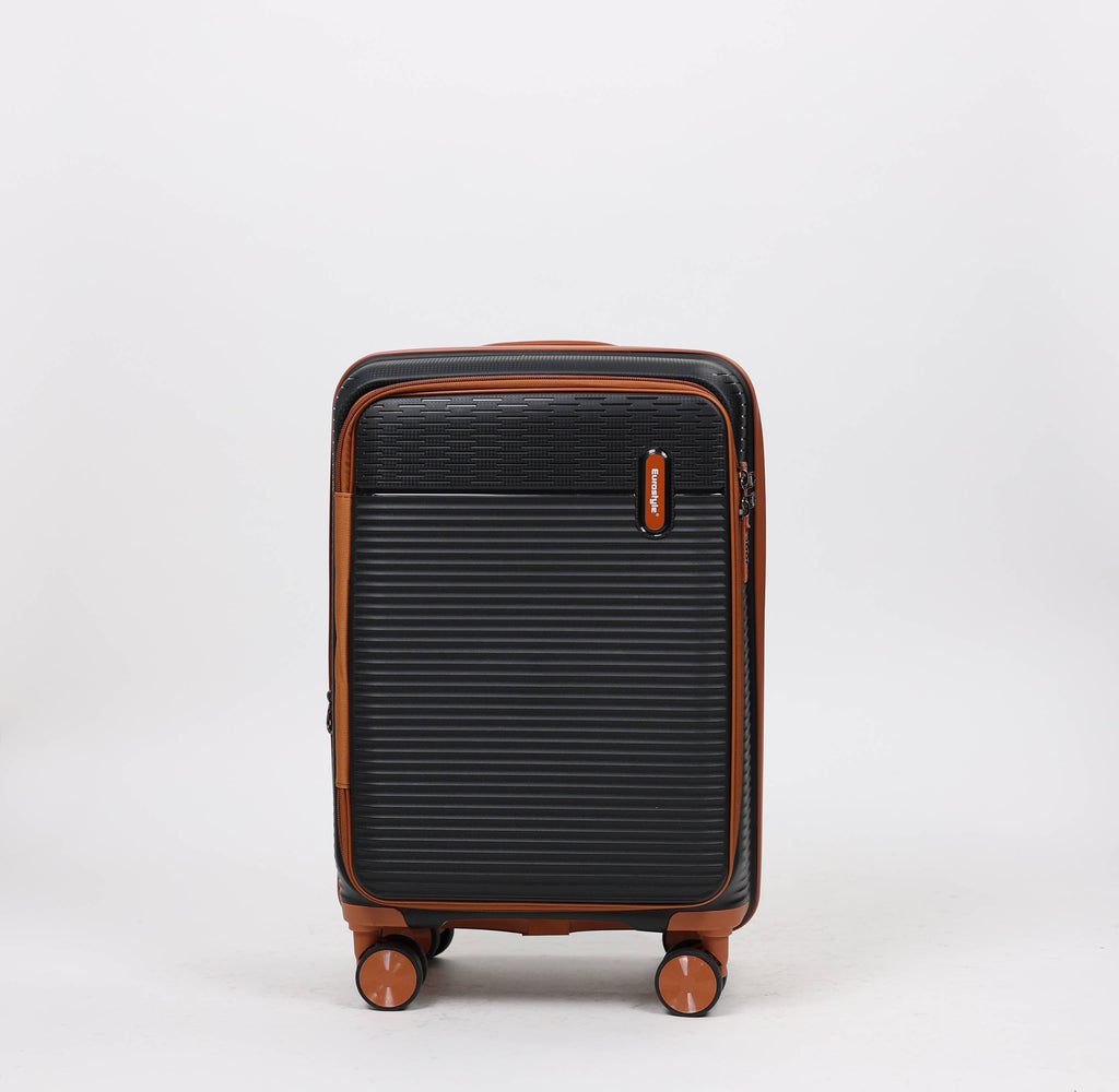 Eurostyle Trunk - MG7012 - Black - 20 inch Trolley Bag