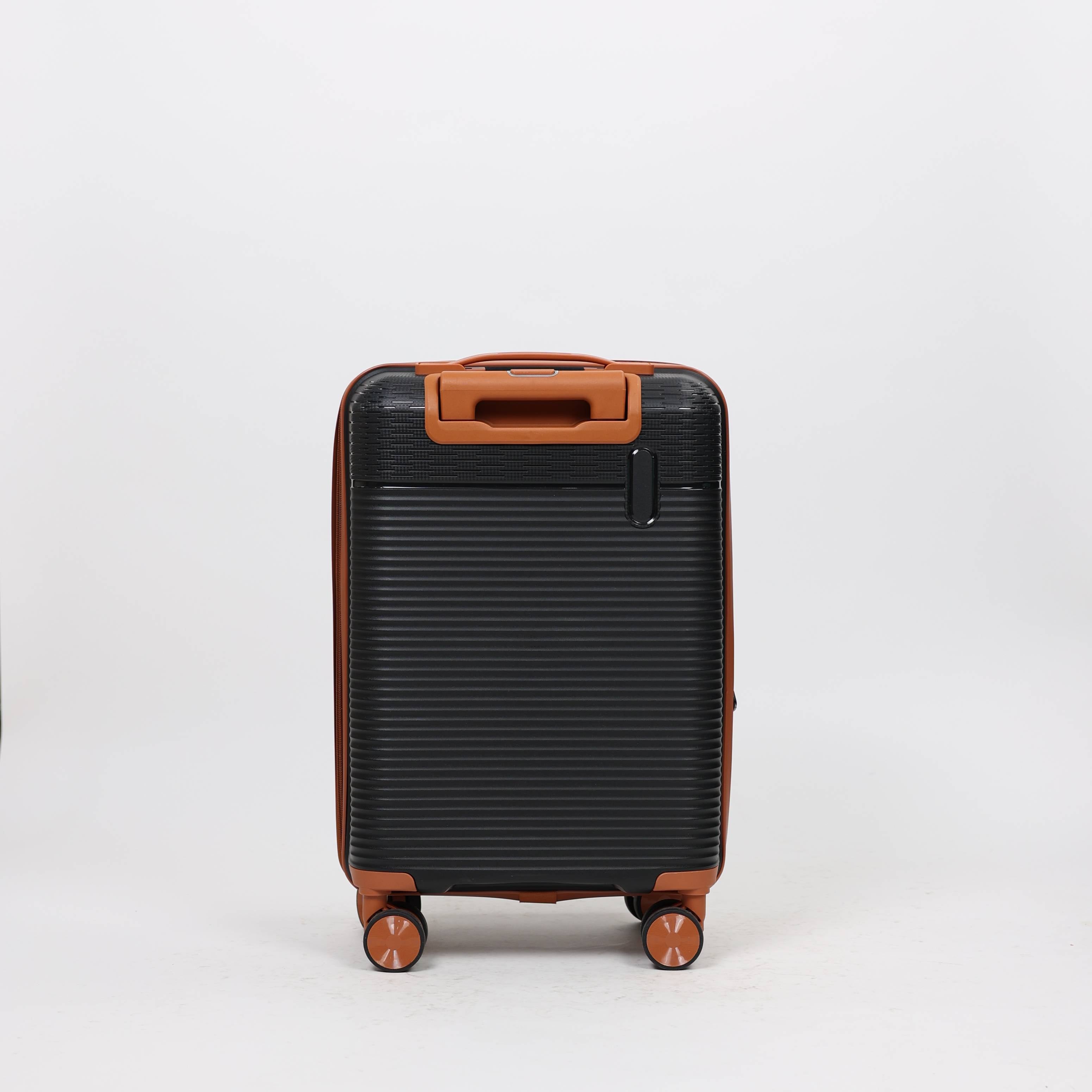Eurostyle Trunk - MG7012 - Black - 20 inch Trolley Bag