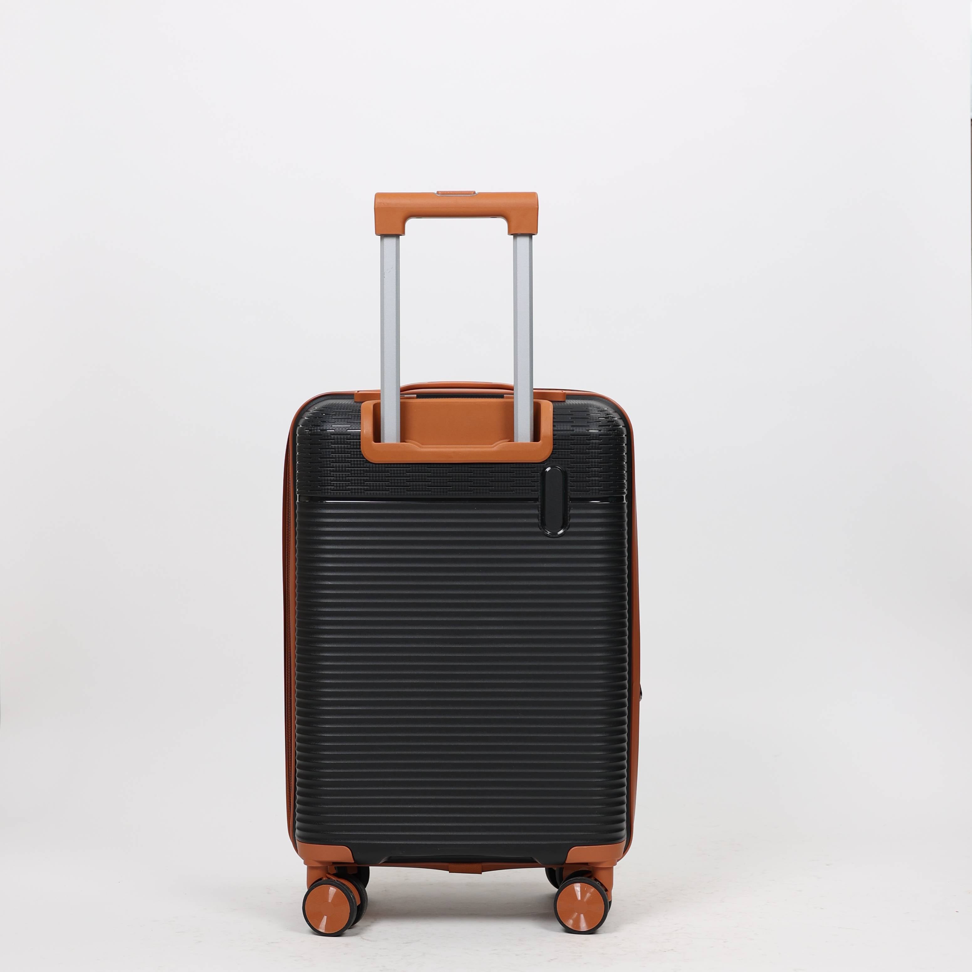 Eurostyle Trunk - MG7012 - Black - 20 inch Trolley Bag