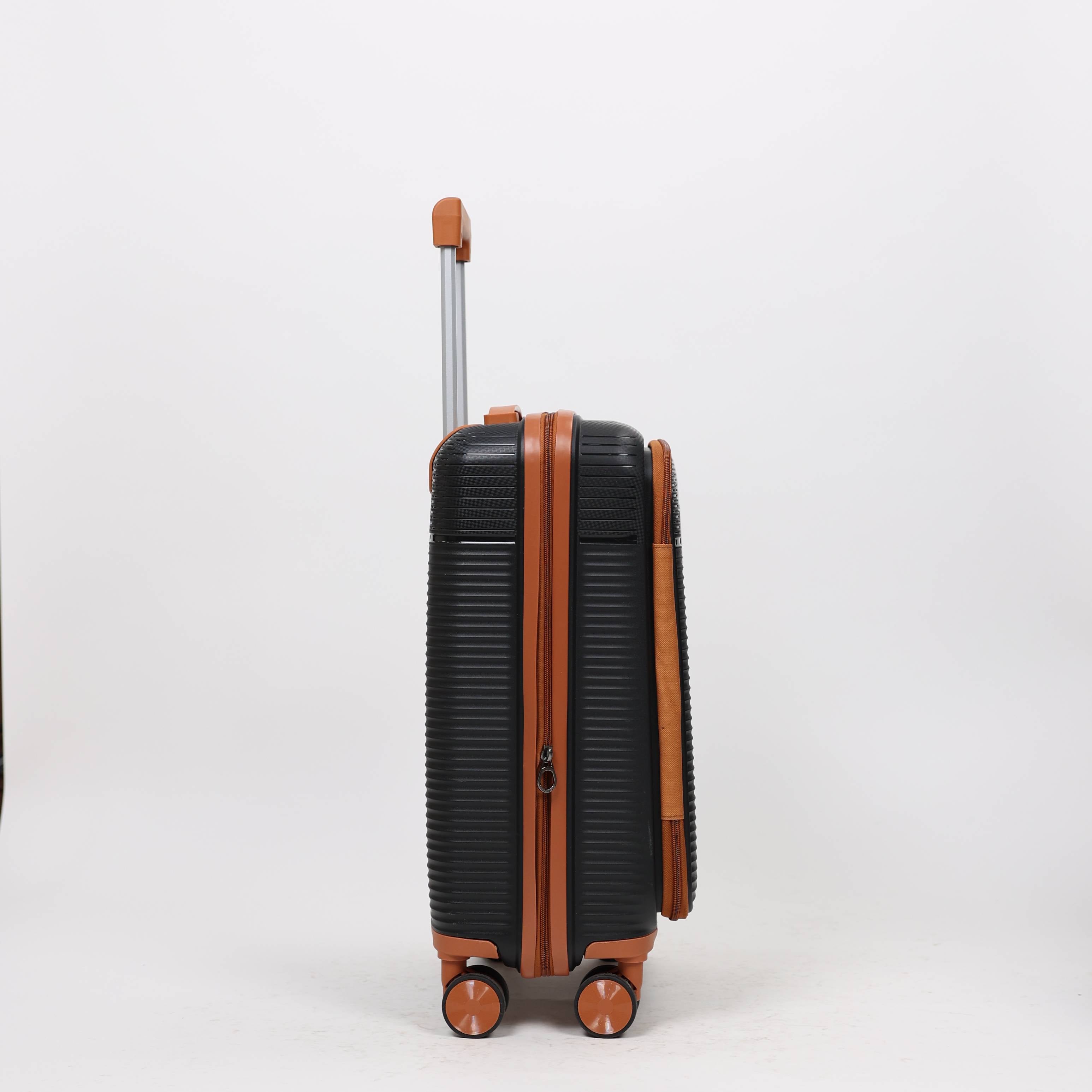 Eurostyle Trunk - MG7012 - Black - 20 inch Trolley Bag