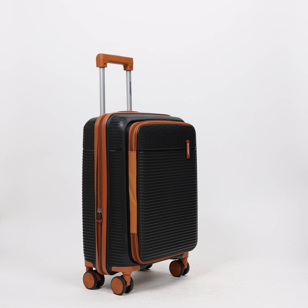 Eurostyle Trunk - MG7012 - Black - 20 inch Trolley Bag