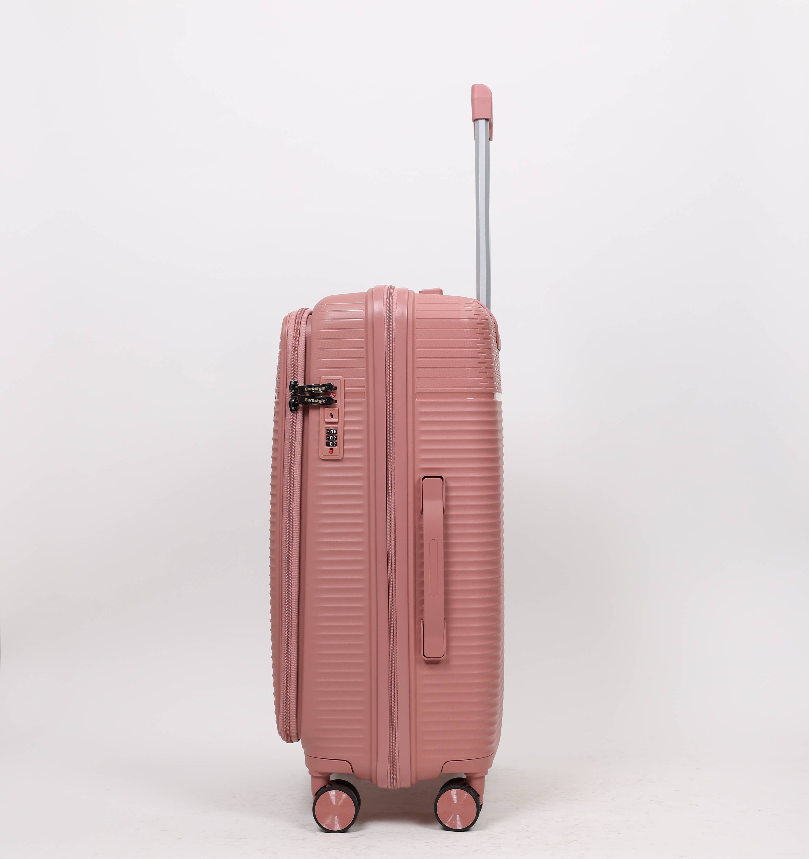 Eurostyle Trunk - MG7012 - Rose Gold - 24 inch Trolly Bag