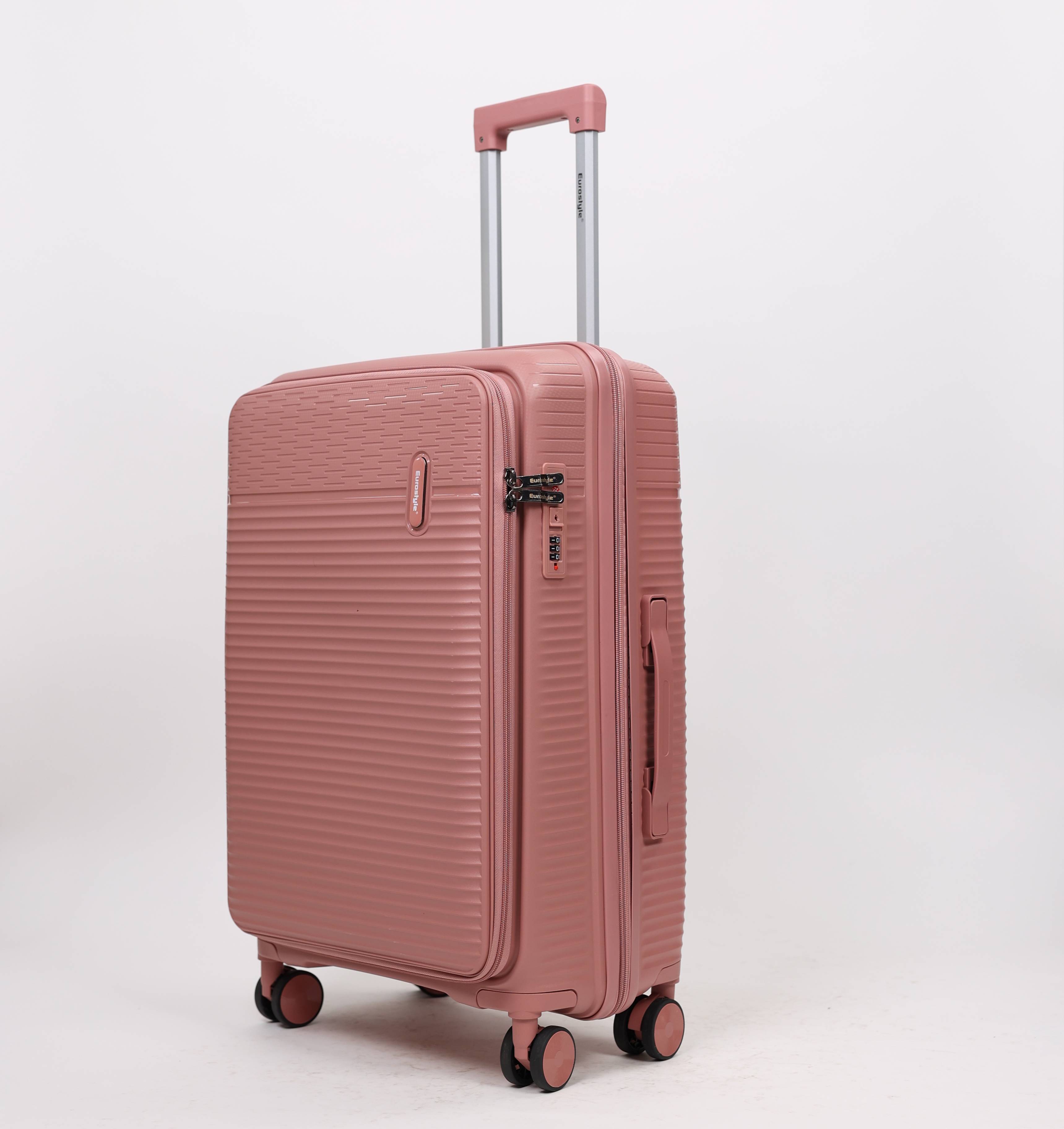 Eurostyle Trunk - MG7012 - Rose Gold - 24 inch Trolly Bag