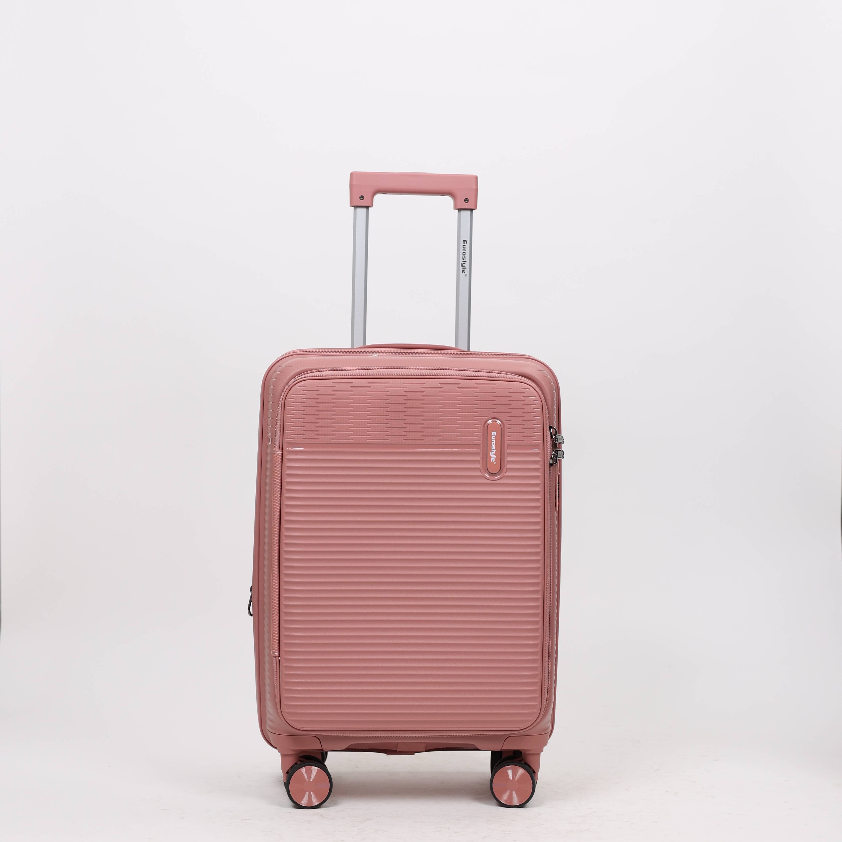 Eurostyle Trunk - MG7012 - Rose Gold - 20 inch Trolly Bag