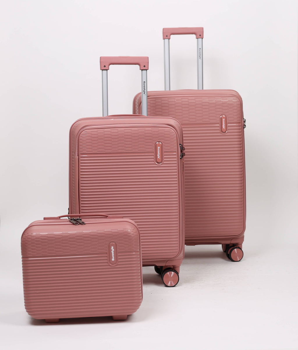 Eurostyle Trunk - MG7012 -Rose Gold -  Set of 3pcs (14,20&24)