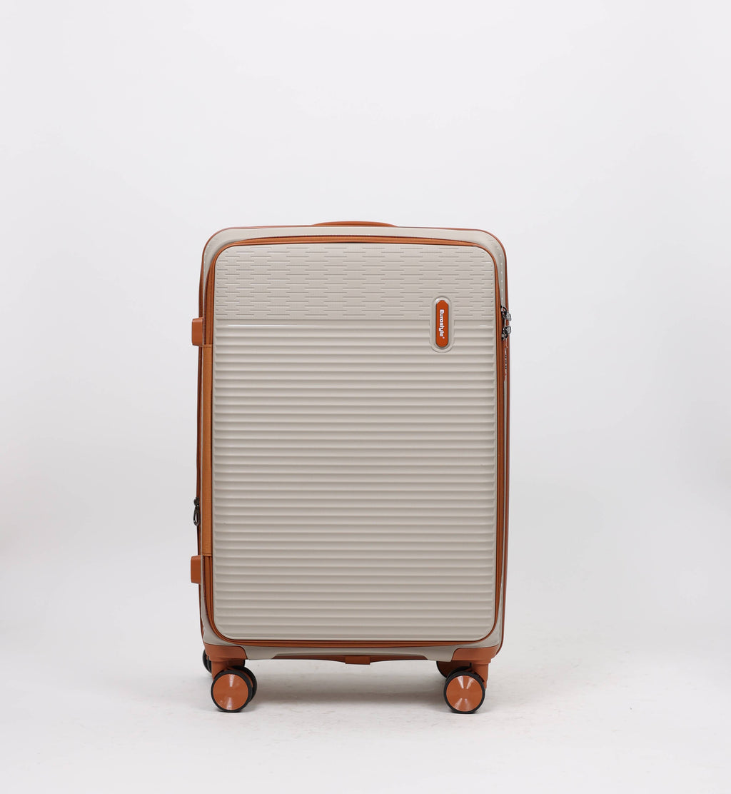 Eurostyle Trunk - MG7012 - Beige - 24 inch Trolley Bag