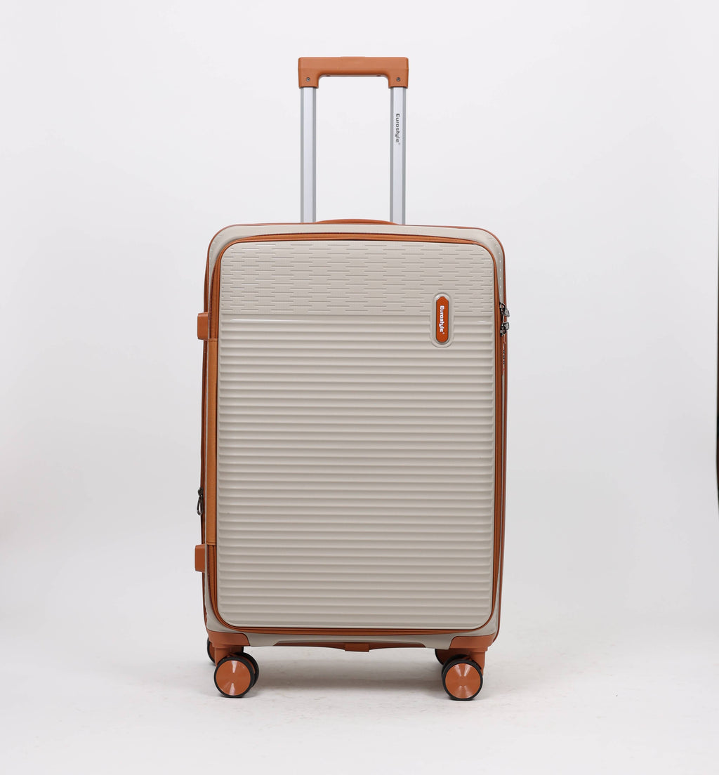 Eurostyle Trunk - MG7012 - Beige - 24 inch Trolley Bag