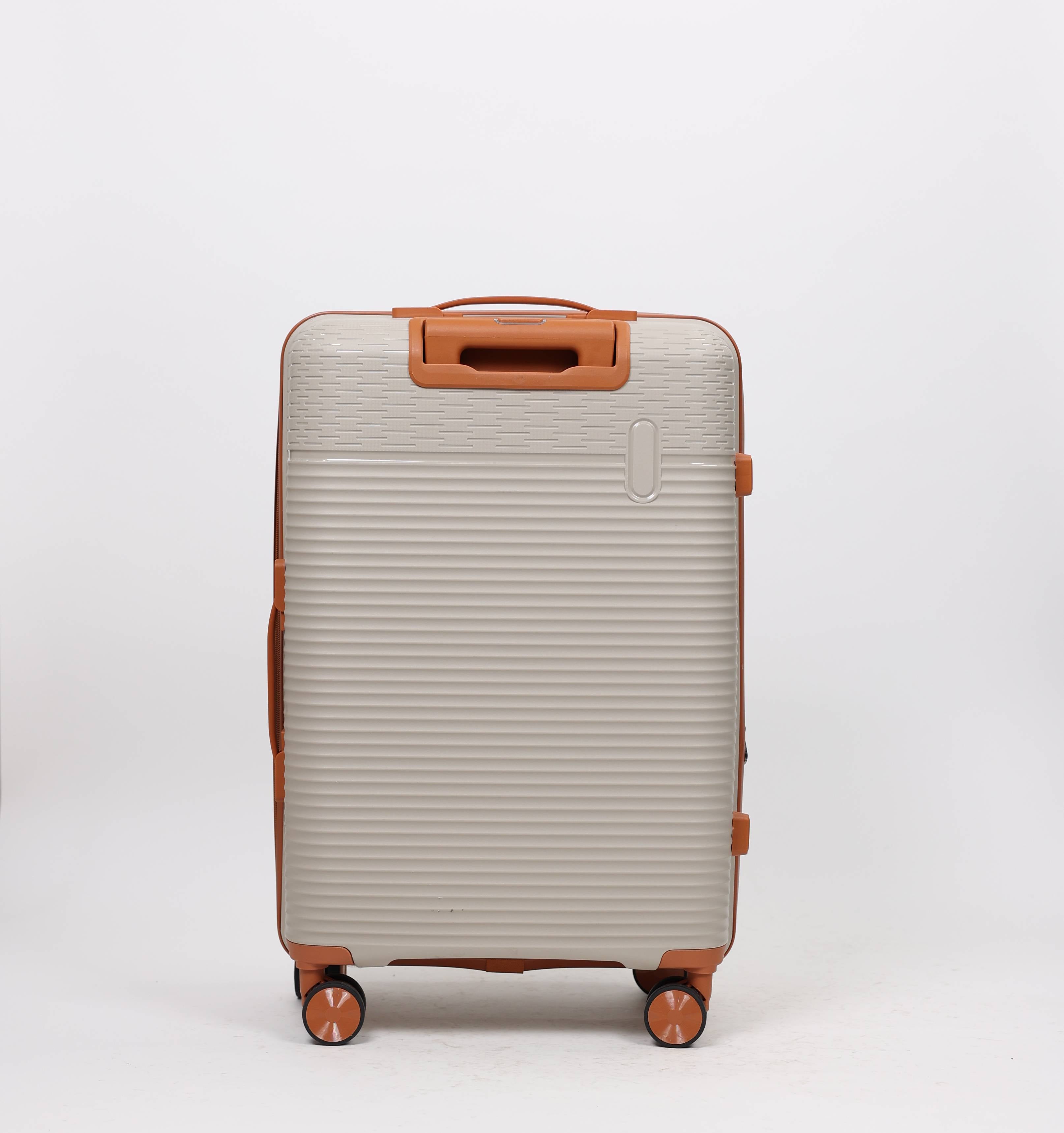 Eurostyle Trunk - MG7012 - Beige - 24 inch Trolley Bag