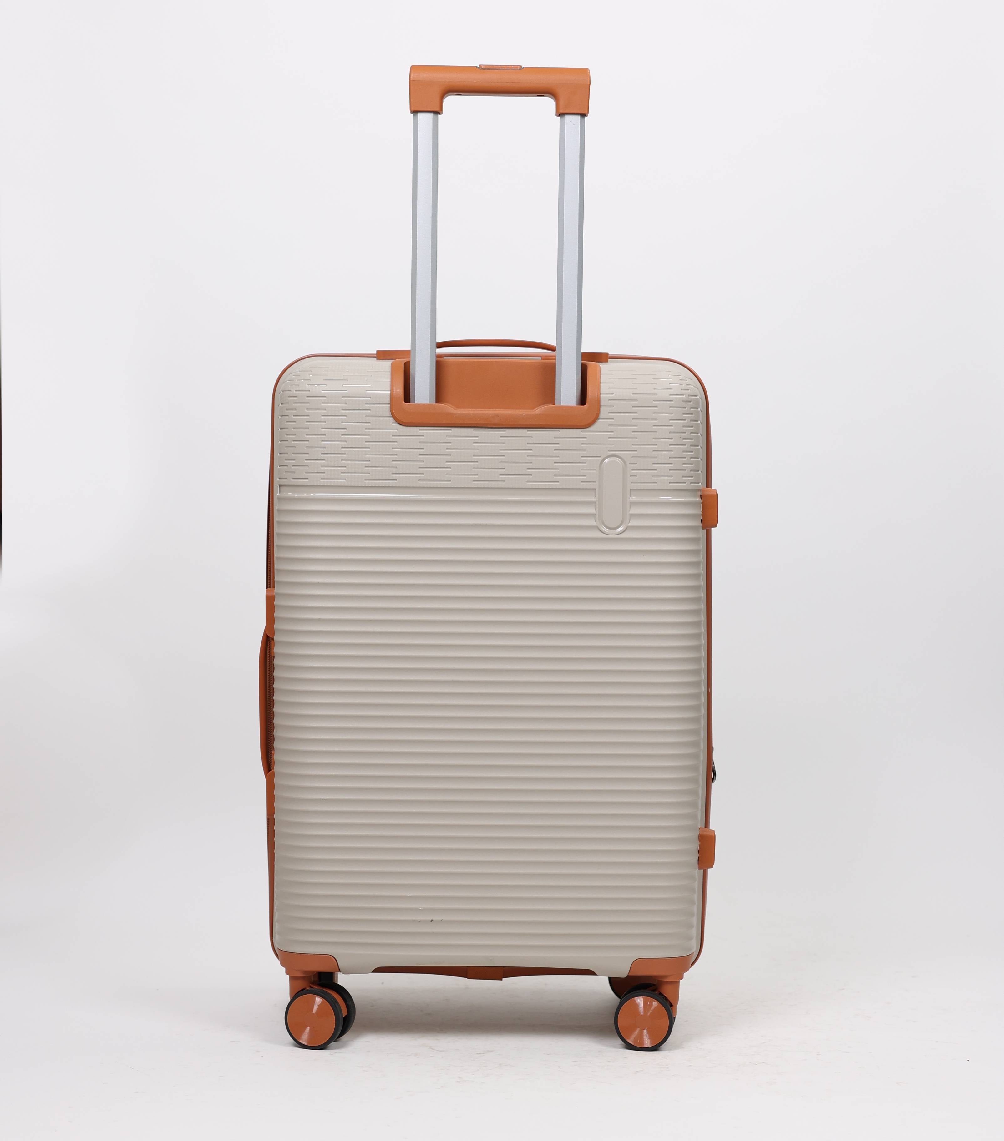 Eurostyle Trunk - MG7012 - Beige - 24 inch Trolley Bag