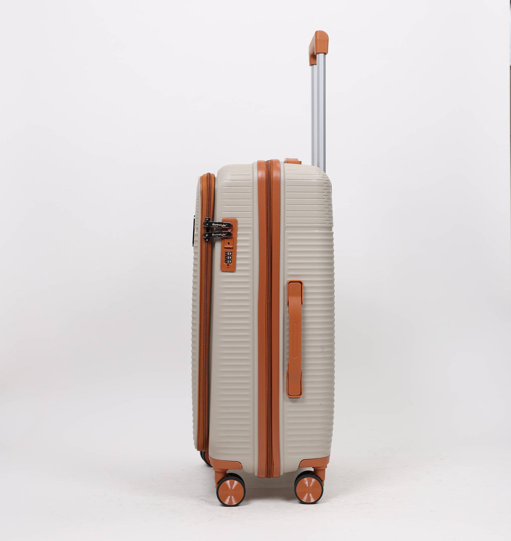 Eurostyle Trunk - MG7012 - Beige - 24 inch Trolley Bag