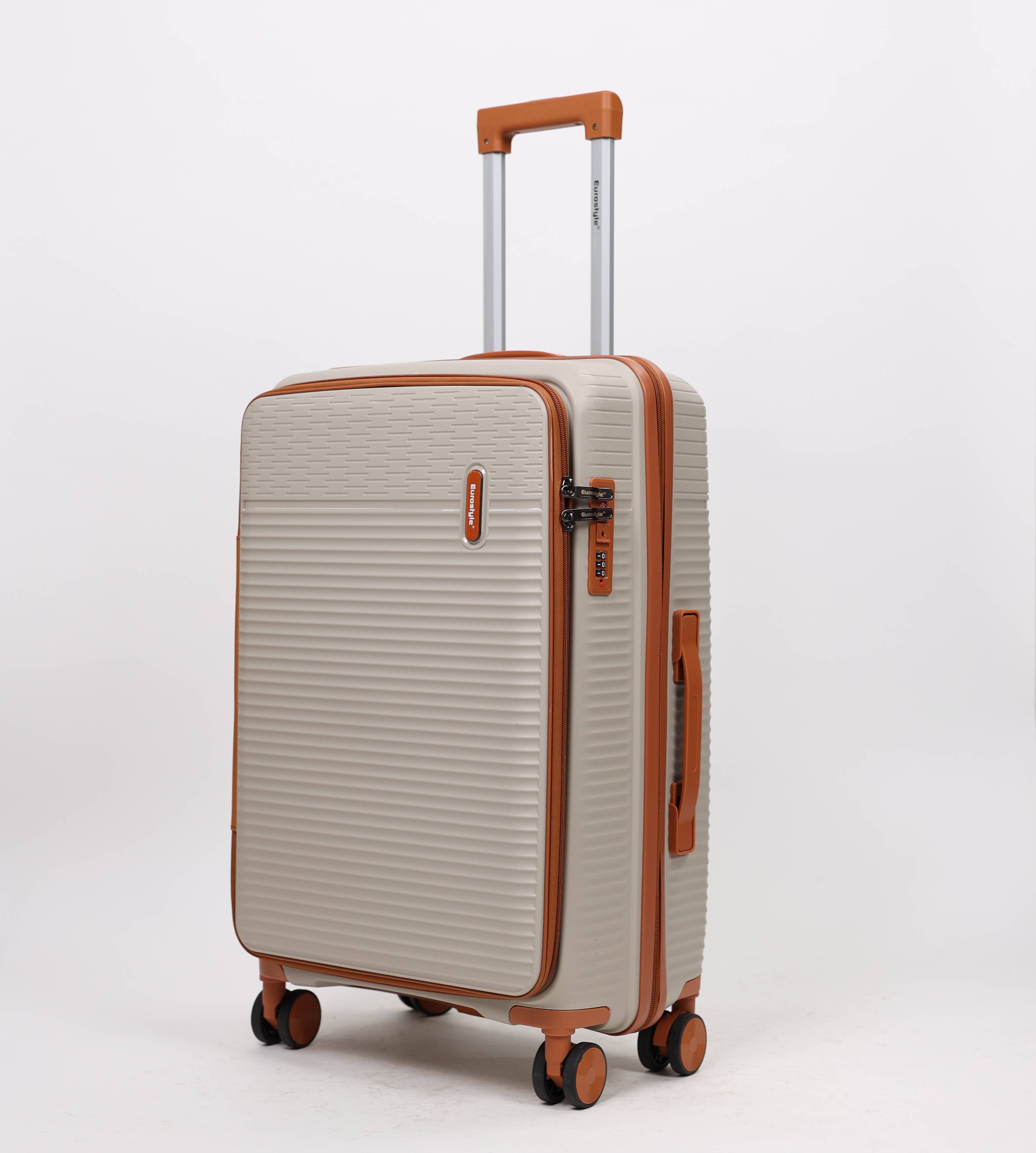 Eurostyle Trunk - MG7012 - Beige - 24 inch Trolley Bag