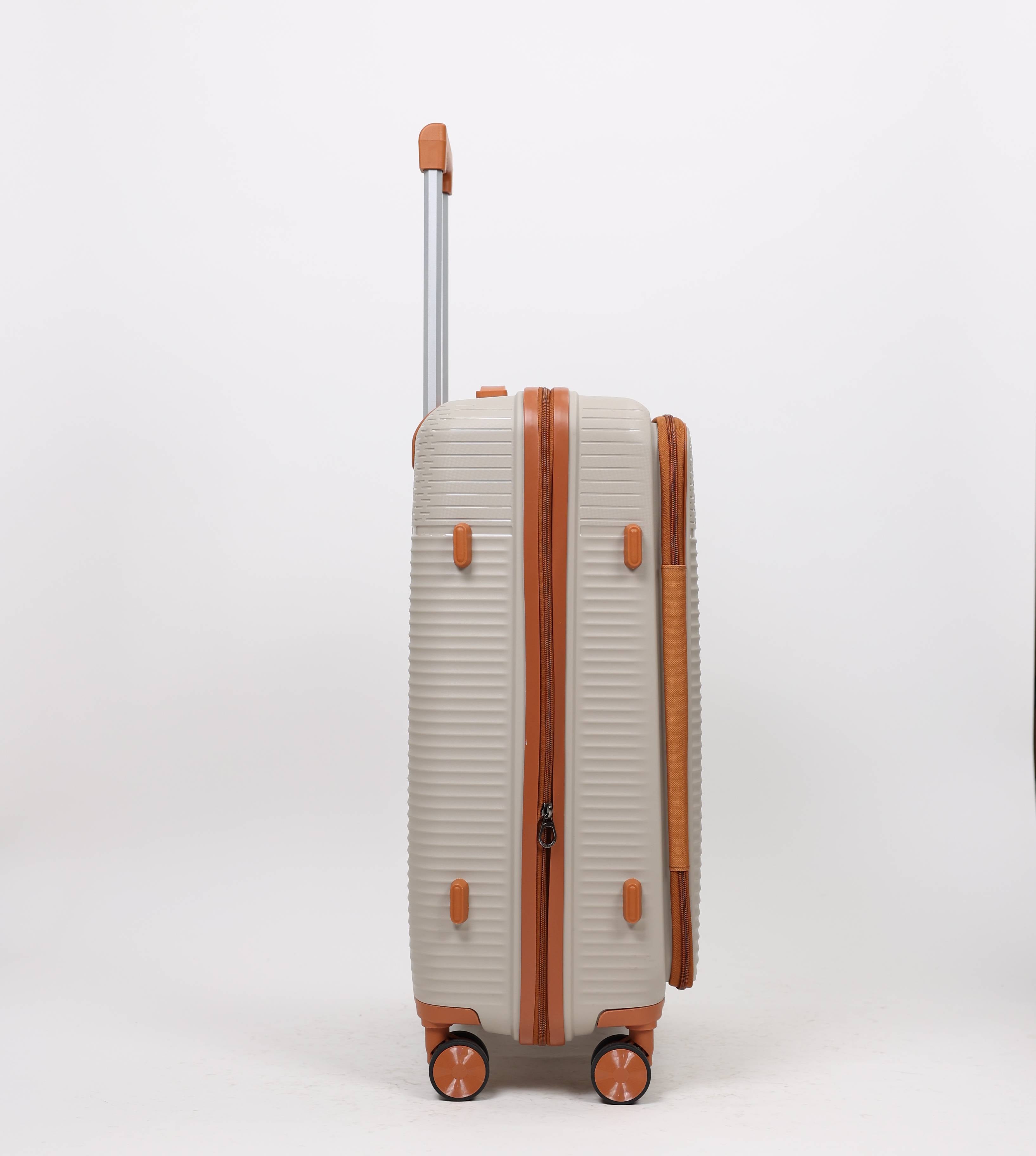 Eurostyle Trunk - MG7012 - Beige - 24 inch Trolley Bag