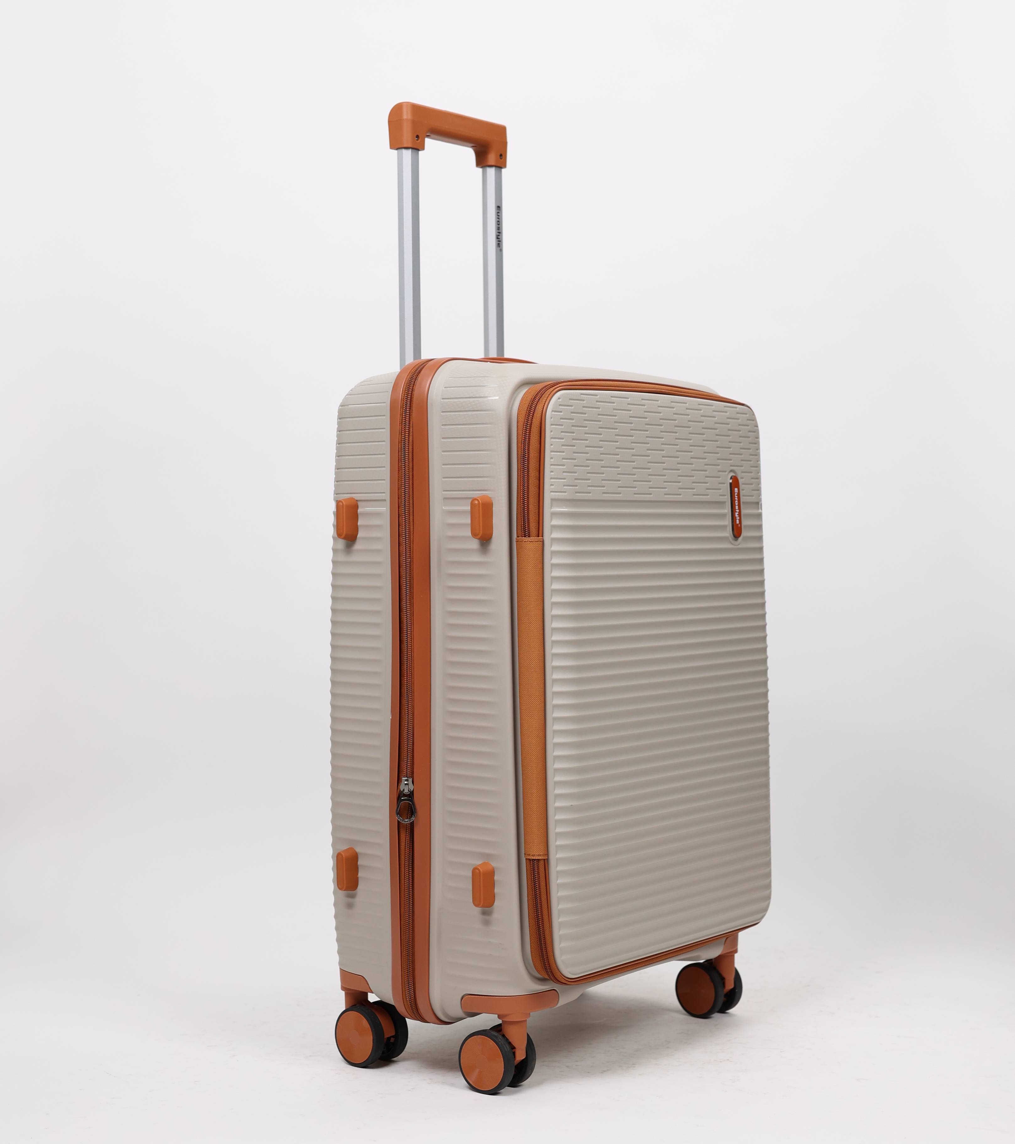 Eurostyle Trunk - MG7012 - Beige - 24 inch Trolley Bag