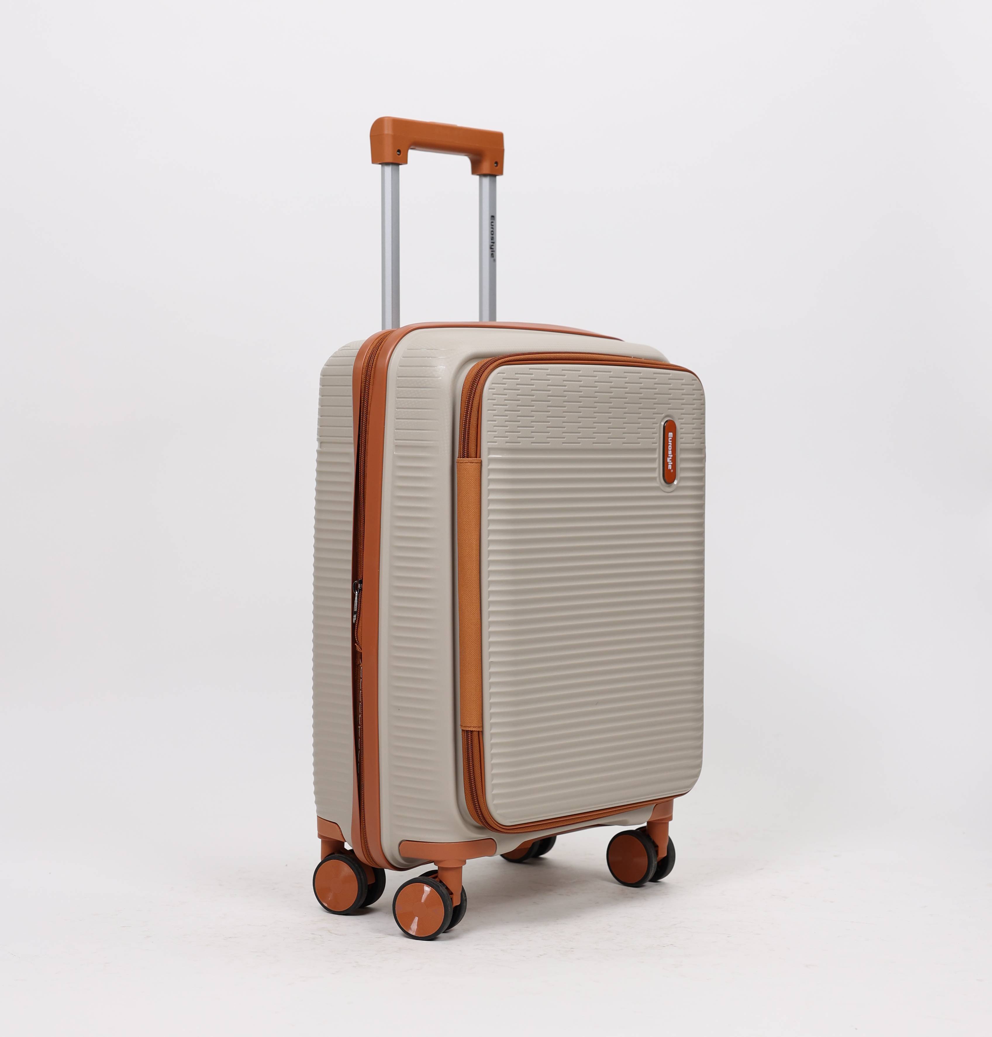 Eurostyle Trunk - MG7012 - Beige - 20 inch Trolly Bag