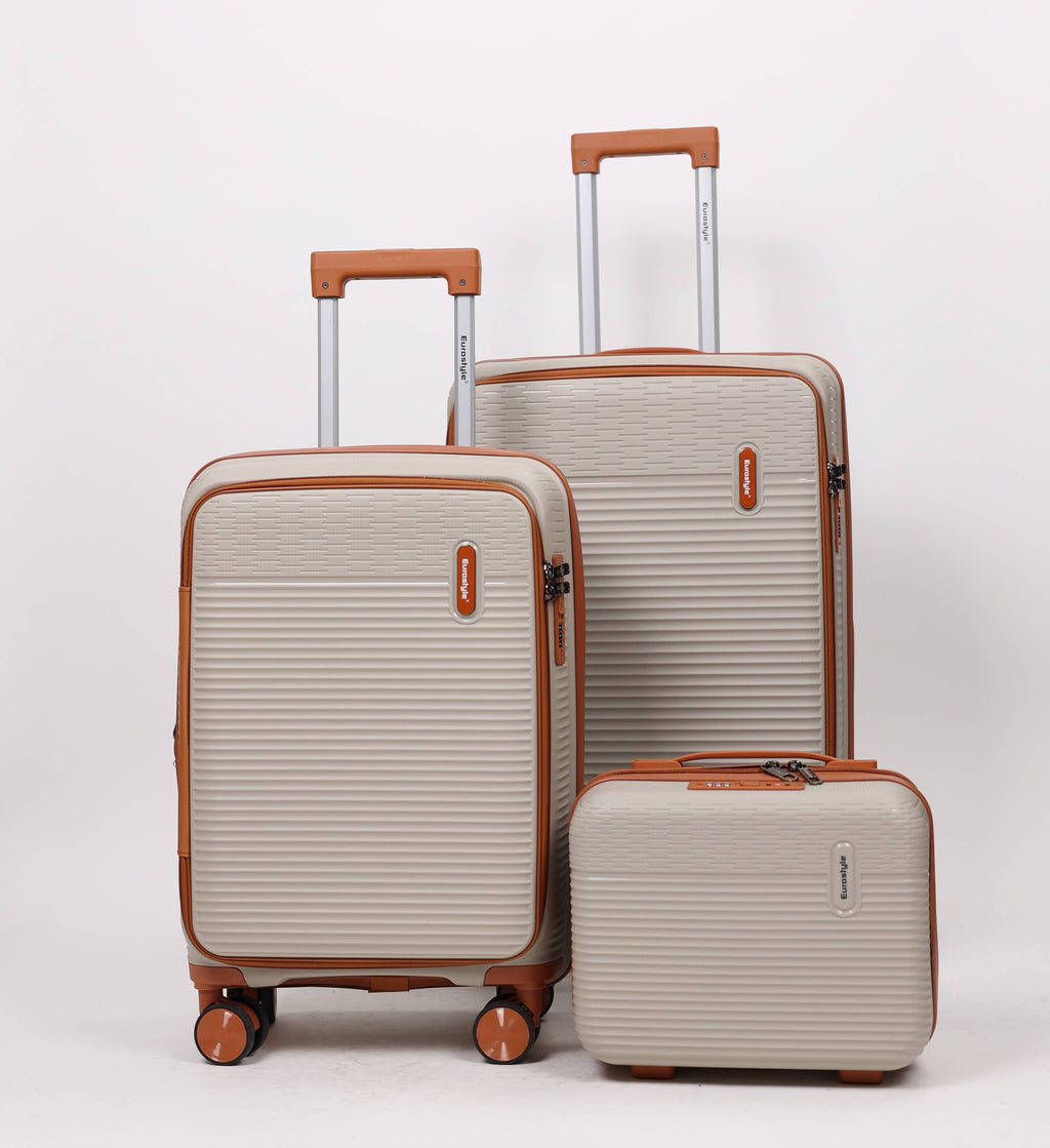 Eurostyle Trunk - MG7012 - Beige -  Set of 3pcs (14,20&24)