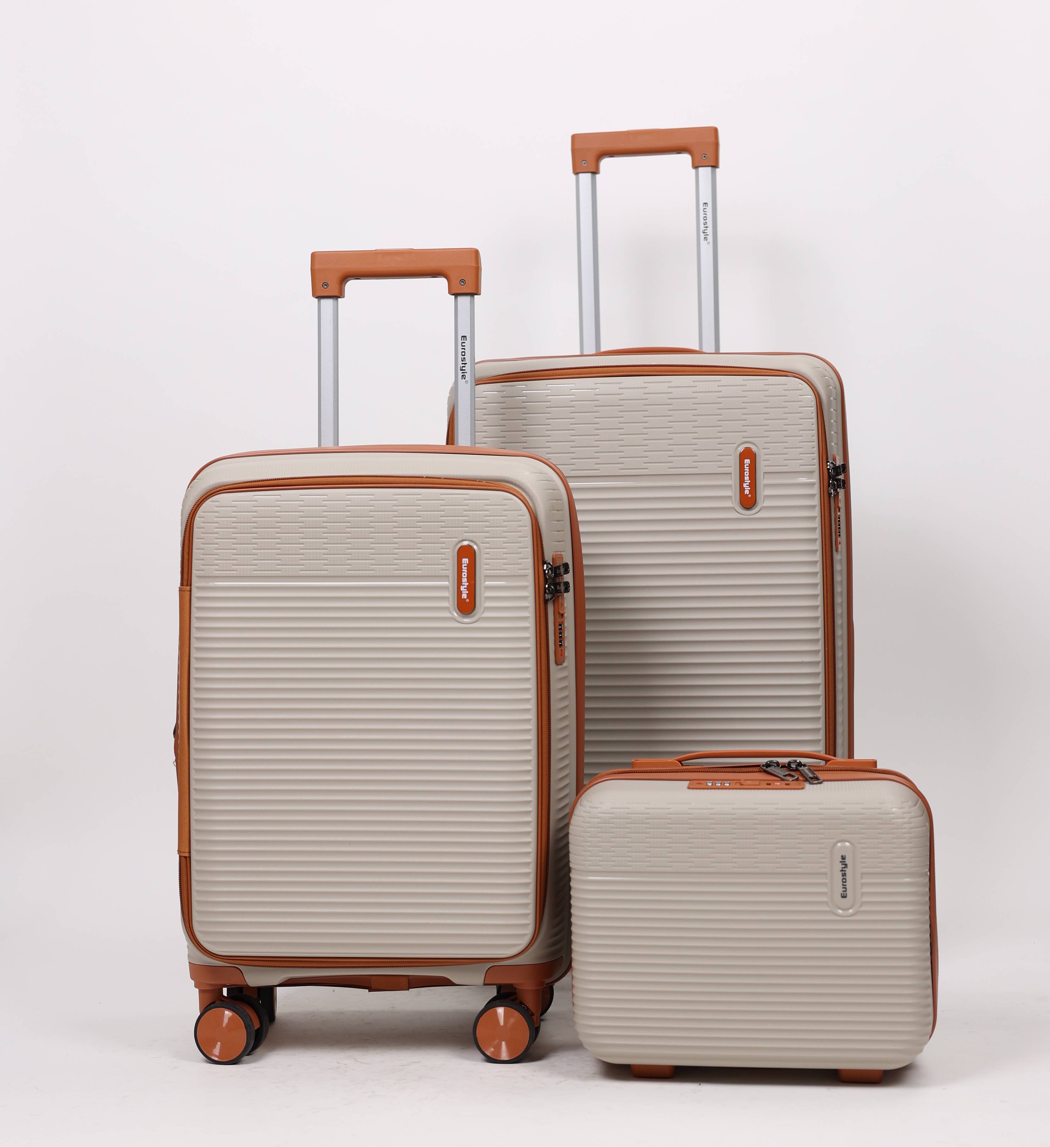 Eurostyle Trunk - MG7012 - Beige -  Set of 3pcs (14,20&24)