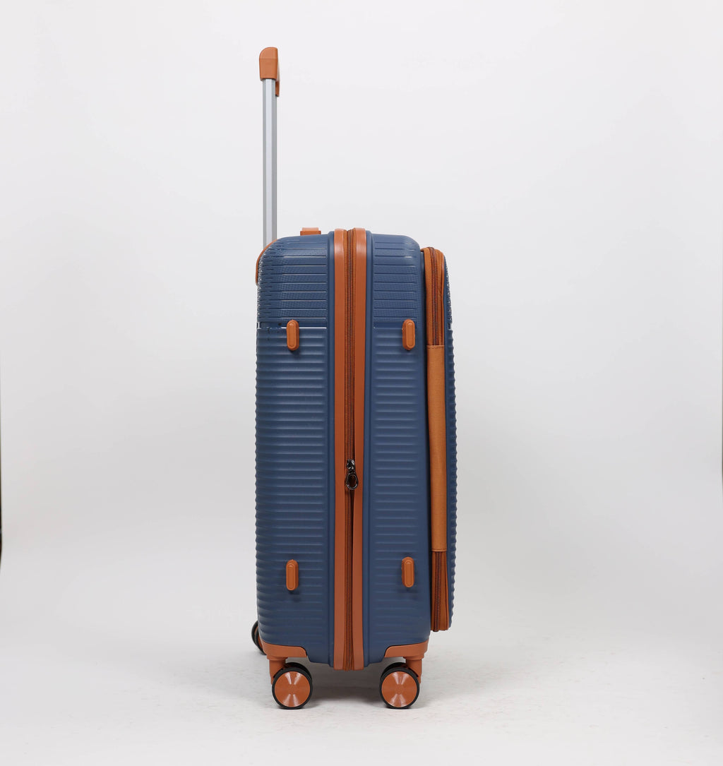 Eurostyle Trunk - MG7012 -  Dark Blue - 24 inch Trolly Bag