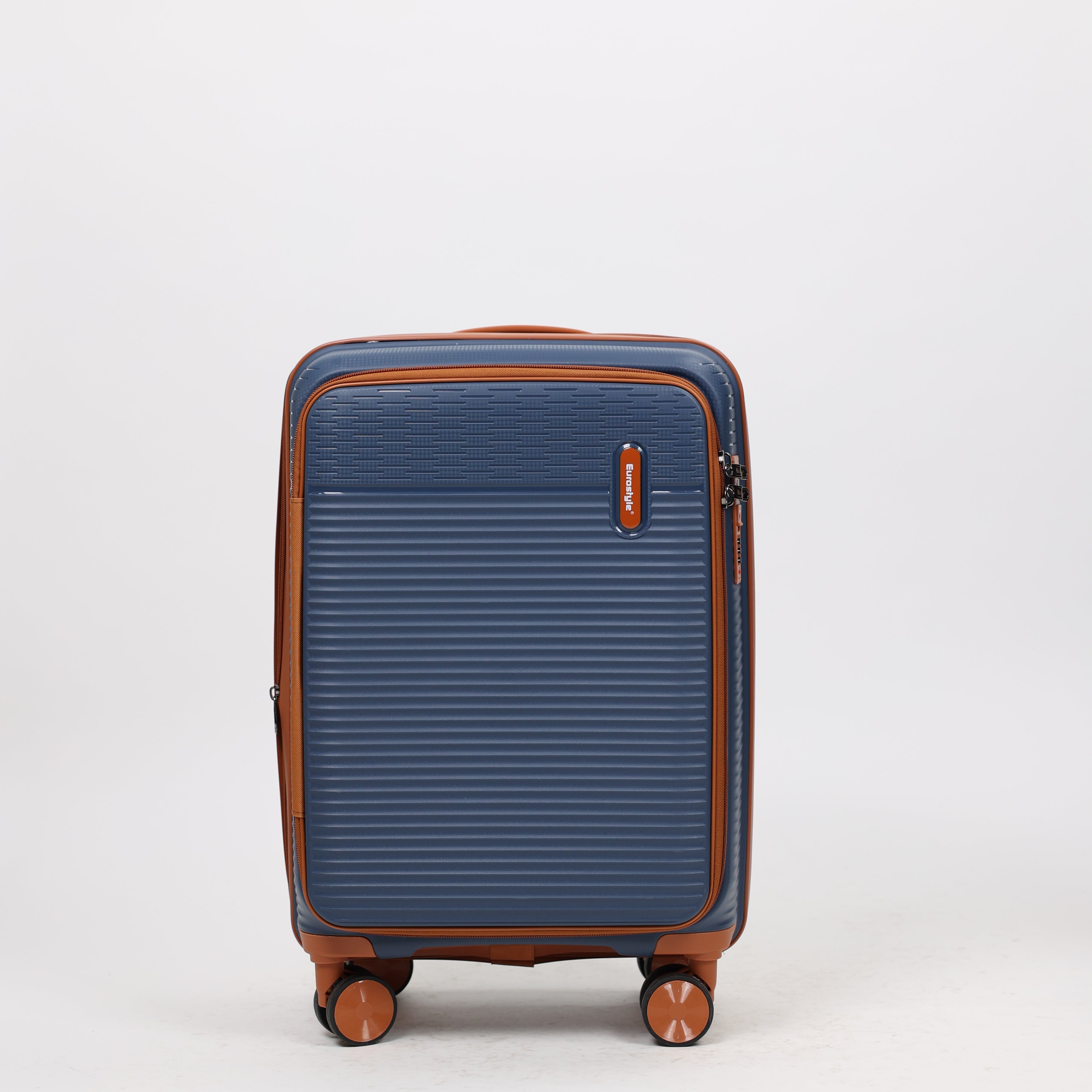 Eurostyle Trunk - MG7012 - Dark Blue - 20 inch Trolley Bag