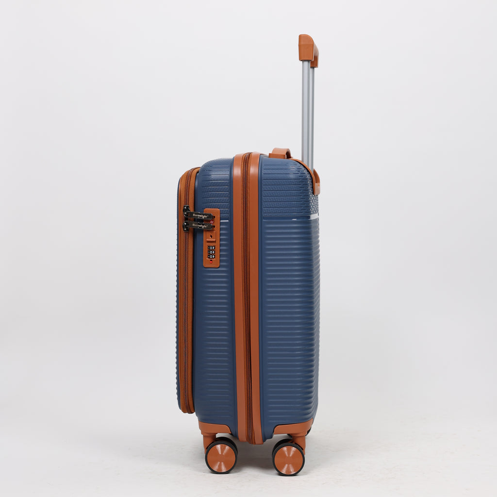 Eurostyle Trunk - MG7012 - Dark Blue - 20 inch Trolley Bag