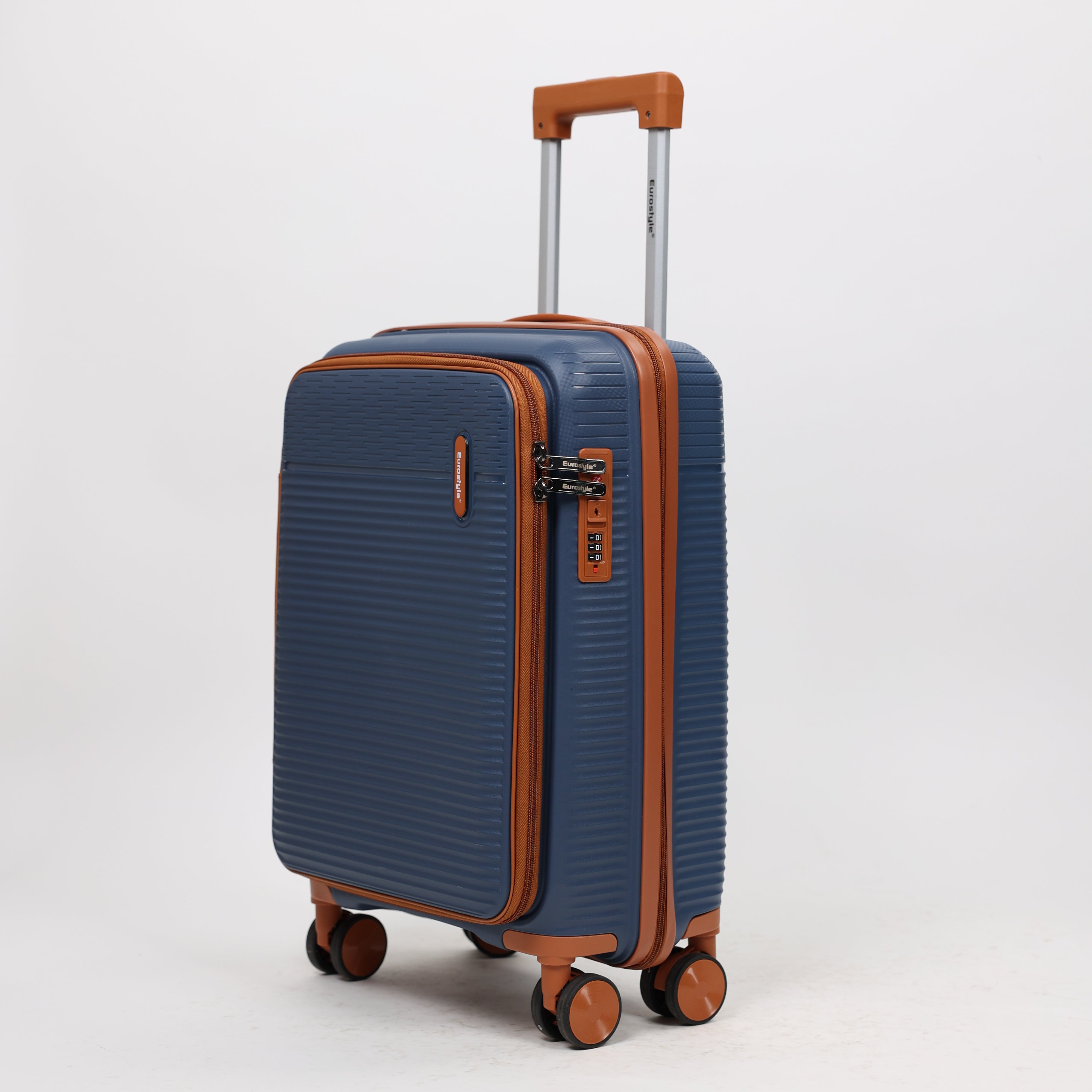 Eurostyle Trunk - MG7012 - Dark Blue - 20 inch Trolley Bag