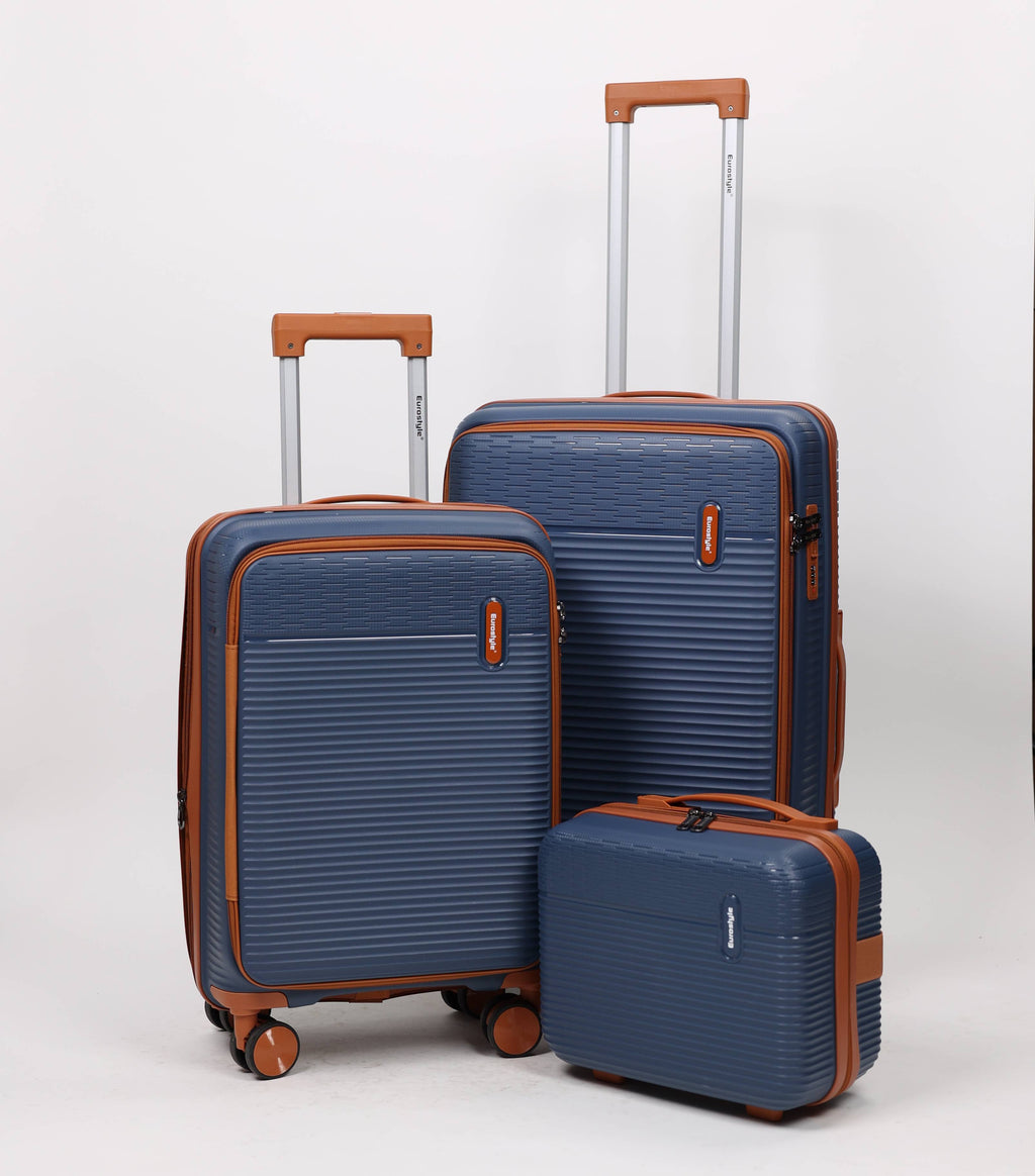 Eurostyle Trunk - MG7012 -Dark Blue -  Set of 3pcs (14,20&24)