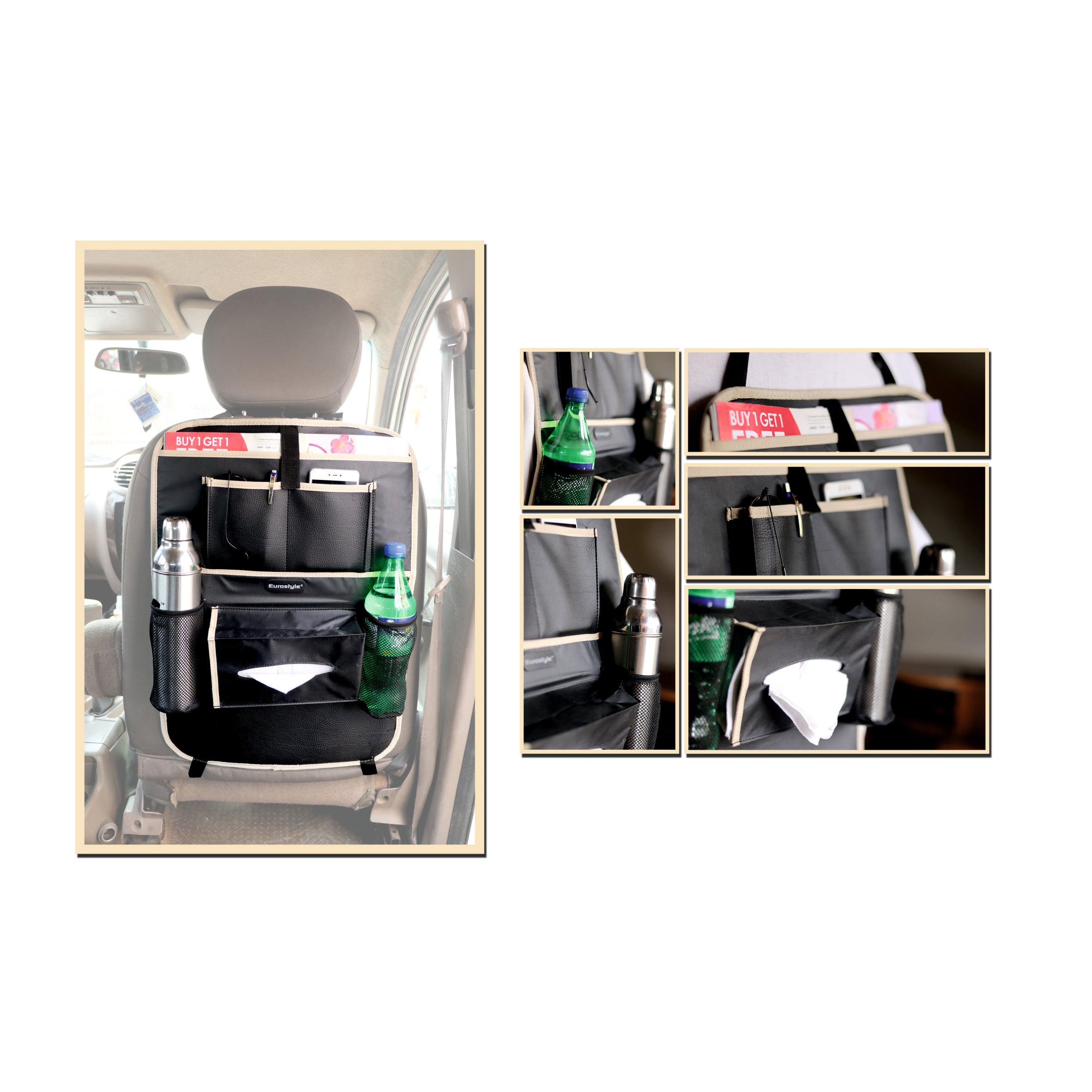 Car Back Seat Storage Organizer (5589)