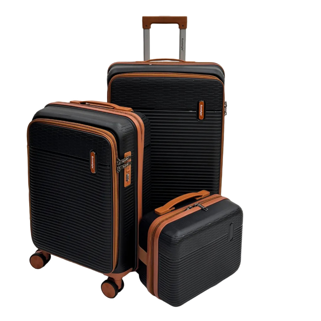 Eurostyle Trunk - MG7012 - Black -  Set of 3pcs (14,20&24)