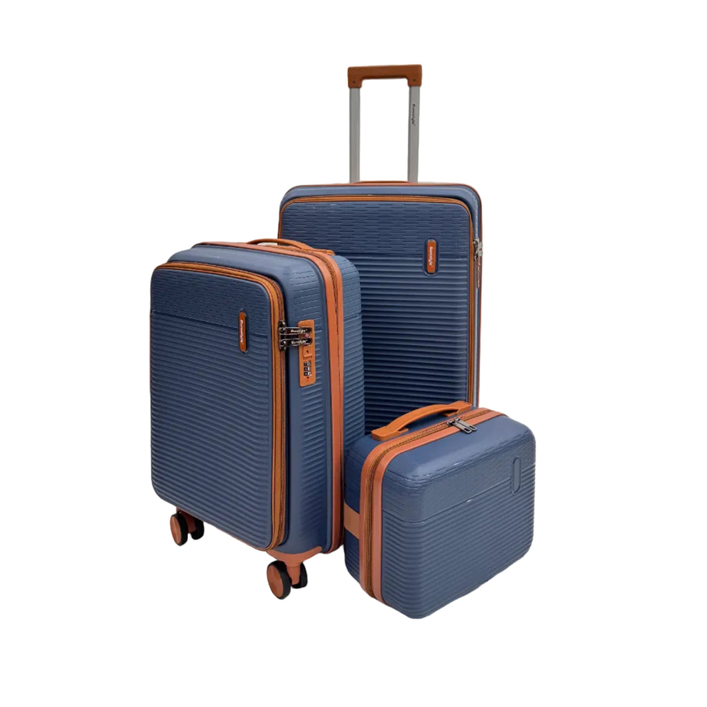 Eurostyle Trunk - MG7012 -Dark Blue -  Set of 3pcs (14,20&24)